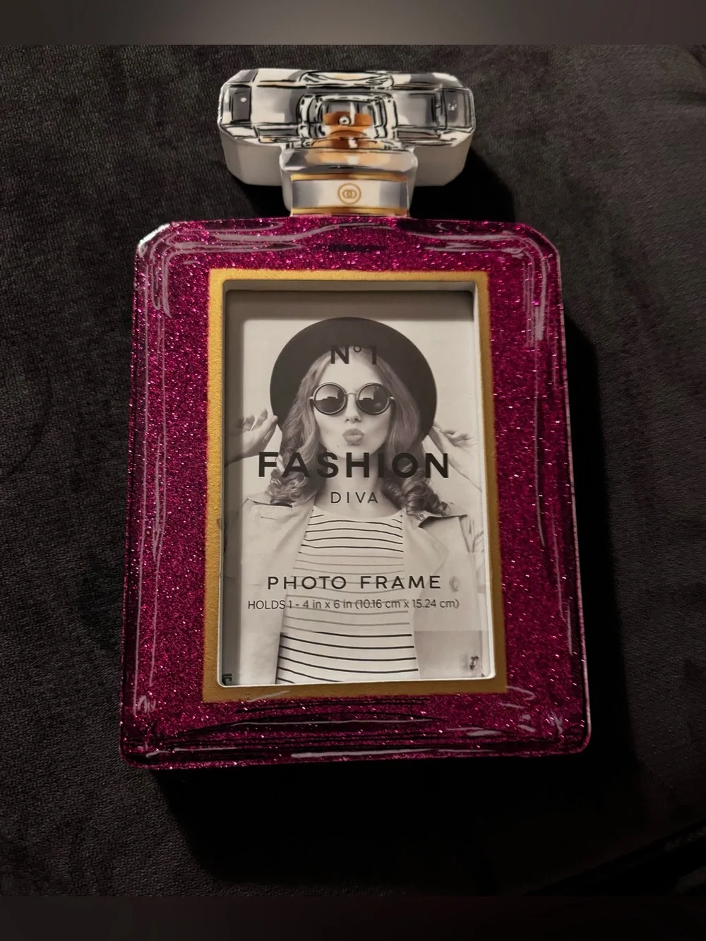 Perfume Bottle Photo Frame - Picture 1 of 7
